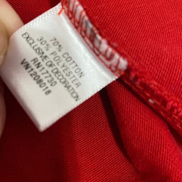 Converse ONE STAR Red Track Jacket Men XXL - Picture 6 of 8